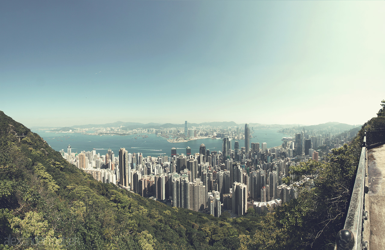Foto von Blick auf Hong Kong vom Victoria Peak